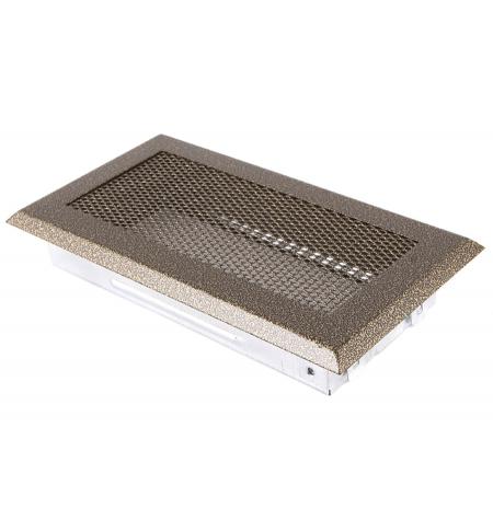 Krbová mřížka 10x20cm staré zlato