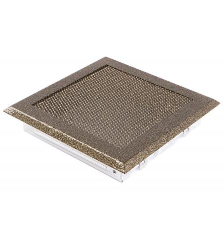 Krbová mřížka 16x16cm staré zlato