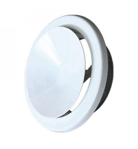 Ventilační talíř výfukový 160 mm bílá
