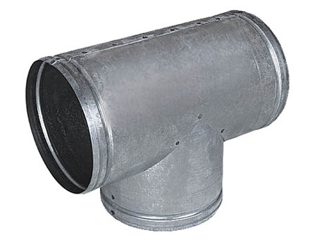 Rozdvojka T 100mm, pozink
