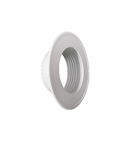 Růžice k hliníkovému potrubí 130mm bílá