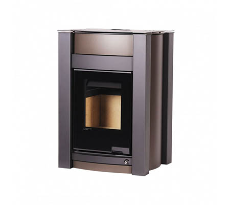 Krbová kamna HS Flamingo AQUAFLAM VARIO  KALMAR 11/5kW hnědá - sametová