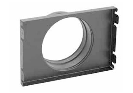 Připojení mřížky STYLE na ohebné potrubí 190 x 170 mm,průměr 125