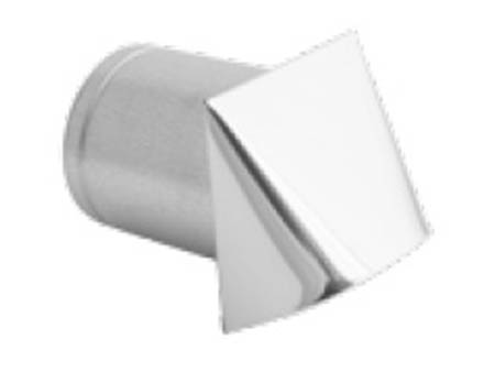 Mřížka pro přívod externího vzduchu – na fasádu nerez průměr 180 mm