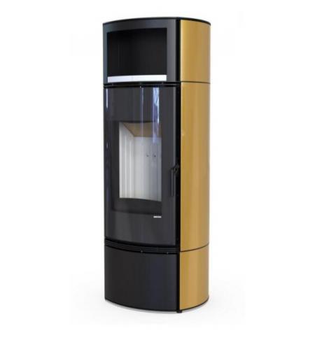 DEFRO HOME Krbová kamna ORBIS EXTENTO H - zlatá