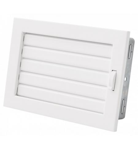 Ventilační mřížka STYLE 450 x 220 s pohyblivou žaluzií bílá