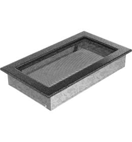 KRATKI mřížka 17x30 cm černo-stříbrná
