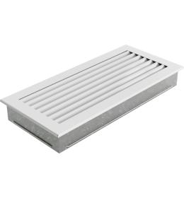 KRATKI Krbová mřížka Fresh s pevnou neprůhlednou žaluzií 17 x 37 cm