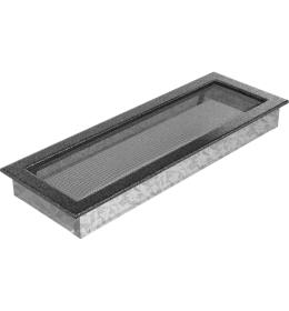 KRATKI mřížka 17x49 cm černo-stříbrná