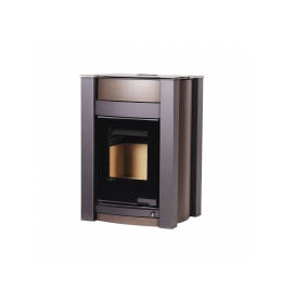 Krbová kamna HS Flamingo AQUAFLAM VARIO  KALMAR 11/5kW hnědá - sametová