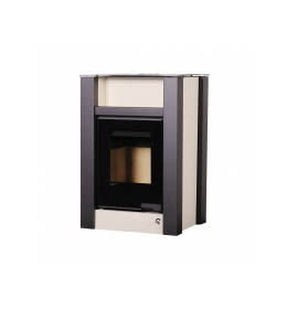 Krbová kamna HS Flamingo AQUAFLAM VARIO  LEND 11/5kW krémová