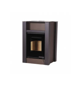 Krbová kamna HS Flamingo AQUAFLAM VARIO  LEND 11/7kW hnědá - sametová