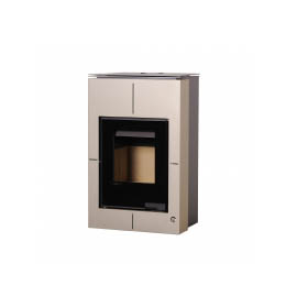Krbová kamna HS Flamingo AQUAFLAM VARIO  SAPORO 11/5kW olivová
