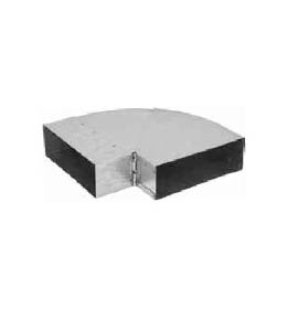 Nastavitelné koleno 45°–90°–kanál 150 x 50 mm