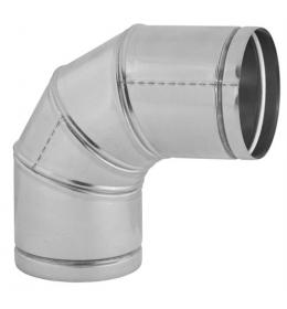 Koleno nerez 1mm - pevné 90* 150mm