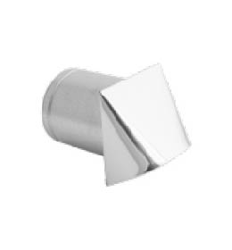 Mřížka pro přívod externího vzduchu – na fasádu nerez průměr 100 mm