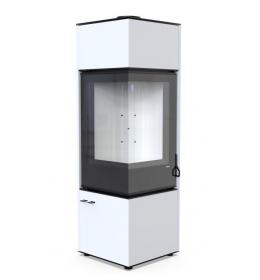 DEFRO HOME Krbová kamna QUADROOM LONG – bílá