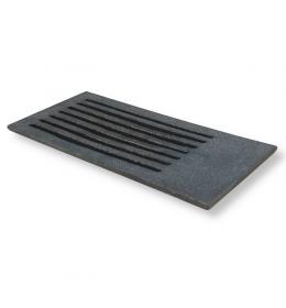 Litinový rošt s prodloužením 155 x 340 mm