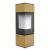 DEFRO HOME Krbová kamna QUADROOM LONG – zlatá
