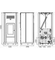 HAAS+SOHN HSP 6 s výměníkem, antracit/bílá