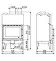 Krbová vložka Uniflam 760 EVO, 260-170