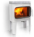Krbová kamna Jotul F 305 R LL bílý smalt