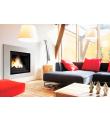 Krbová vložka UNIFLAM 700 LUX Eco s klapkou a externím přívodem vzduchu, 907-695-DP