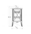 Kamna GUČA ELIPTIKO