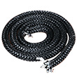 Těsnící šňůra na dvířka kulatá (8mm) 1bm