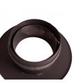 Redukční přechod do keramického komína s růžicí 200mm/130mm/1,5mm komín/kamna